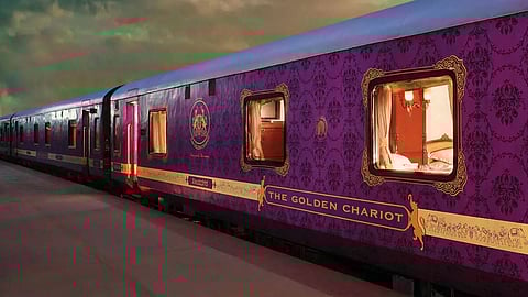 The Golden Chariot train.