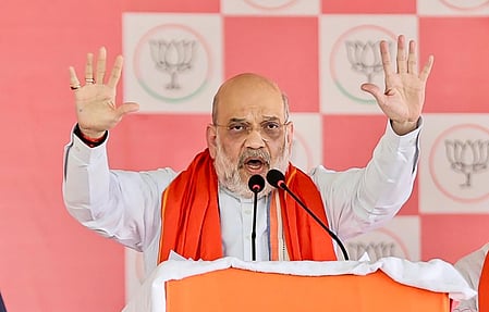 Heaping praise on Bihar Chief Minister Nitish Kumar, Shah said that under his leadership, the NDA had freed the state from ‘jungle raj’ (lawlessness) and the scourge of Naxalism.