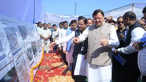 Uttarakhand Chief Minister Pushkar Singh Dhami on Friday launched the first phase of the ambitious Rs 185.20 crore Sharda Corridor project at Sharda Ghat, Tanakpur.