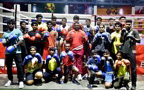 GS Boxing Club members