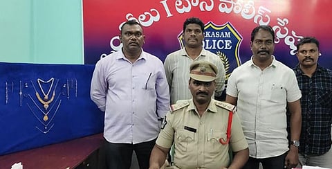 Acting on directives from district SP V Harshavardhan Raju and under the supervision of Ongole DSP R Srinivasa Rao, CI Nagaraju, SI K Srinivasa Rao, ASI K Suresh, and team conducted a thorough investigation.