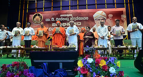 Sri Siddaganga Mahaswami of Siddaganga Math says 'Dharmasthala is a sacred place known for communal harmony'. 