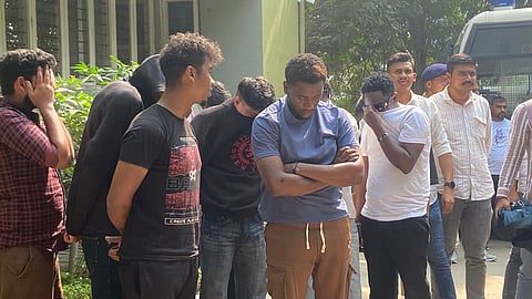 The detained partygoers included foreigners from Kenya, Mozambique and Nigeria (Photo | Special arrangement)