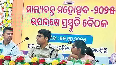 Malkangiri collector holds preparatory meeting for Malyabanta Mahotsav