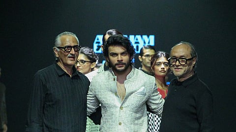 (L-R) Designers Rakesh Thakore and David Abraham