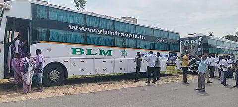 Families of Karur stampede victims leaves for Chennai to meet TVK Chief Vijay