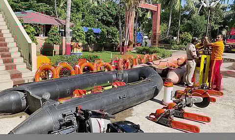 IMD has forecast heavy rainfall of around 162 mm on Tuesday. 