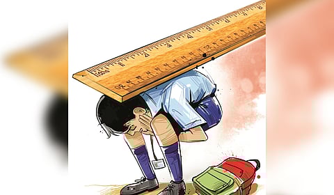 Dr Niranjanaradhya, educationist and former chairperson of KSCPCR, says, “Corporal punishment is an offence under Section 17 of the RTE Act.