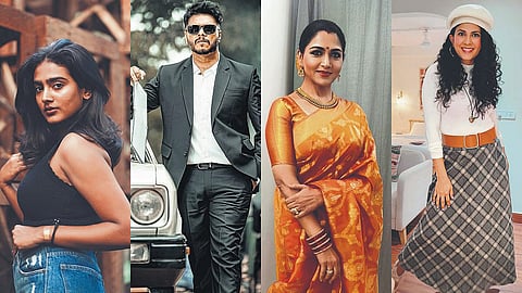 From L to R: Yogalakshmi, Srini, Khushbu, Daisy Bopanna