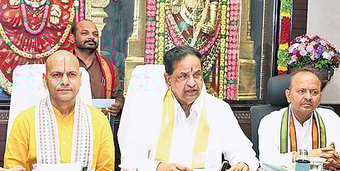 TTD chairman BR Naidu.