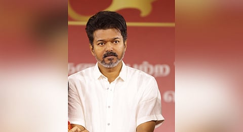 ctor and TVK president Vijay.