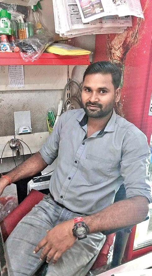 Dipesh Kumar, a native of Khagaria, has been employed in a grocery 
store near Cochin University for the past 12 years