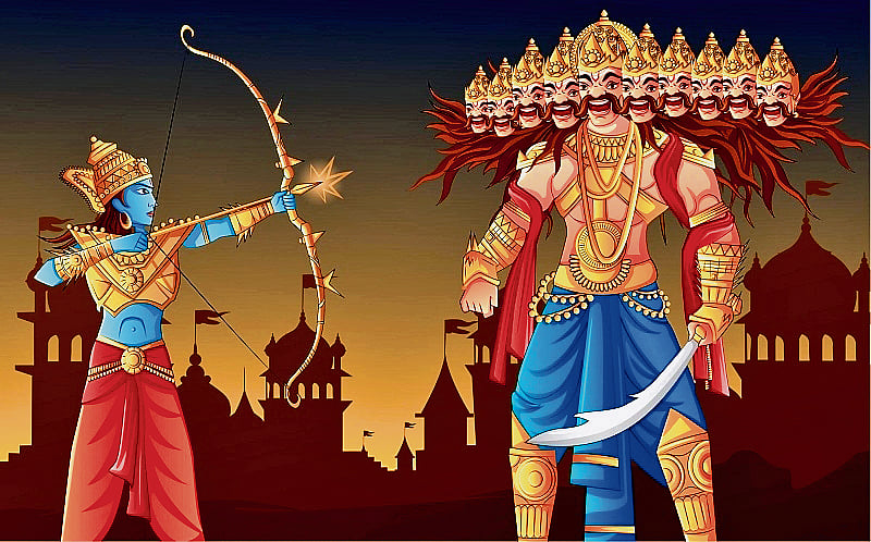 The prophecy of Ravana’s death