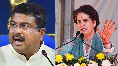 Dharmendra Pradhan says Priyanka’s NEP attack distorts facts, calls it ‘a glaring display of ignorance’