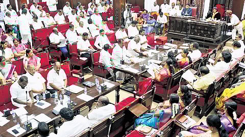 Corporation council meeting at Ripon Buildings in Chennai 