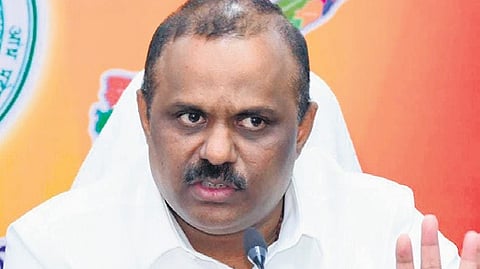 Revenue Minister Anagani Satya Prasad