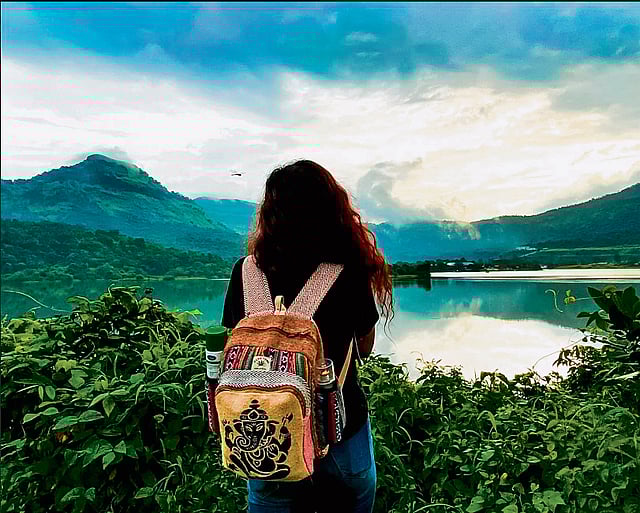 a local enjoying the view 