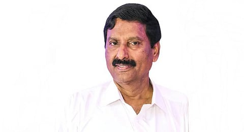 AIADMK Puducherry State Secretary A Anbazhagan.