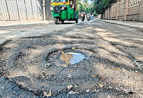 Bengaluru roads are often synonymous with potholes.