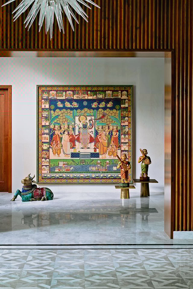 Decor elements: Limit religious or cultural motifs to key focal points instead of crowding every wall
