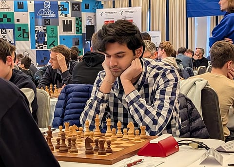 Grandmaster Raja Rithvik from Telangana.