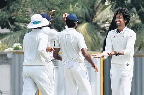 Captain R Sai Kishore (R) will be hoping to make a difference 