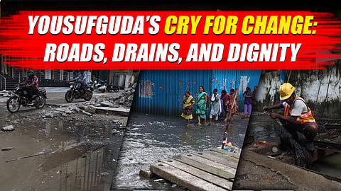 Yousufguda’s cry for change: Roads, drains, and dignity
