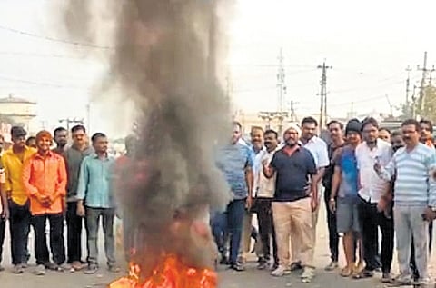 Protests had swept across state as thousands of devotees and pro-Basava groups demanded the seer’s arrest.
