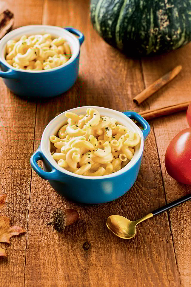 Pumpkin mac and cheese