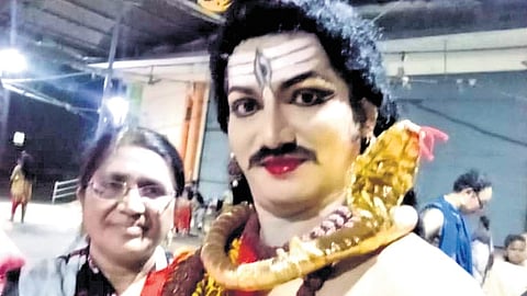 Sheikh Janimiya and his mother Shaida Begum