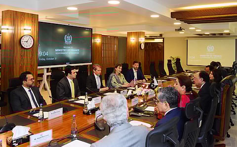 The U.S. Critical Minerals Forum President, Mr. Robert Louis Strayer II, along with U.S. Chargé d’Affaires Ms. Natalie Baker, called on the Federal Minister for Finance & Revenue Senator Muhammad Aurangzeb and his team.