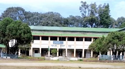 Government Inter College (GIC) in Jaiharikhal, Pauri Garhwal