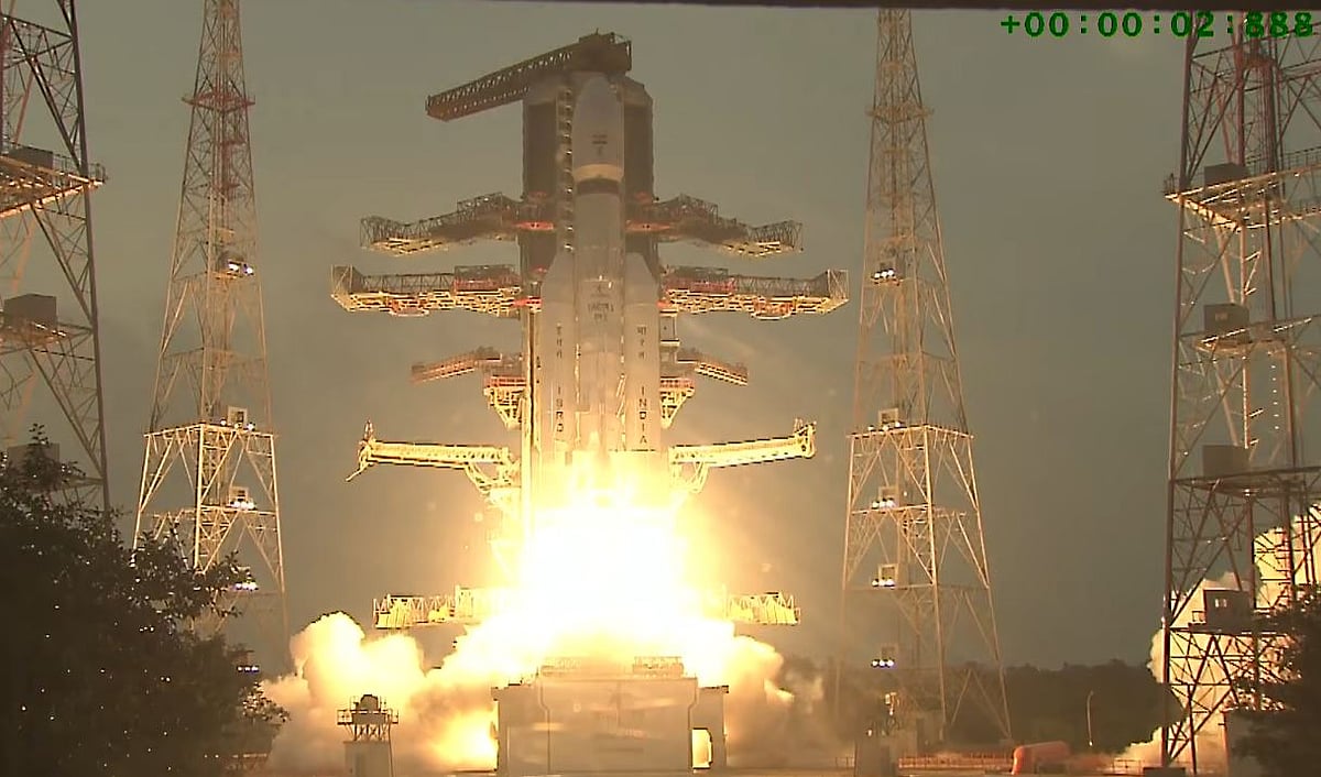 ISRO's LVM3 lifts off from Sriharikota carrying heaviest communication satellite CMS-03