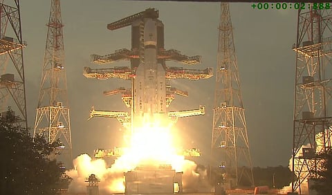 The multi-band communication satellite, weighing 4410kg, also called as GSAT-7R, will provide services over a wide oceanic region, including the Indian landmass.