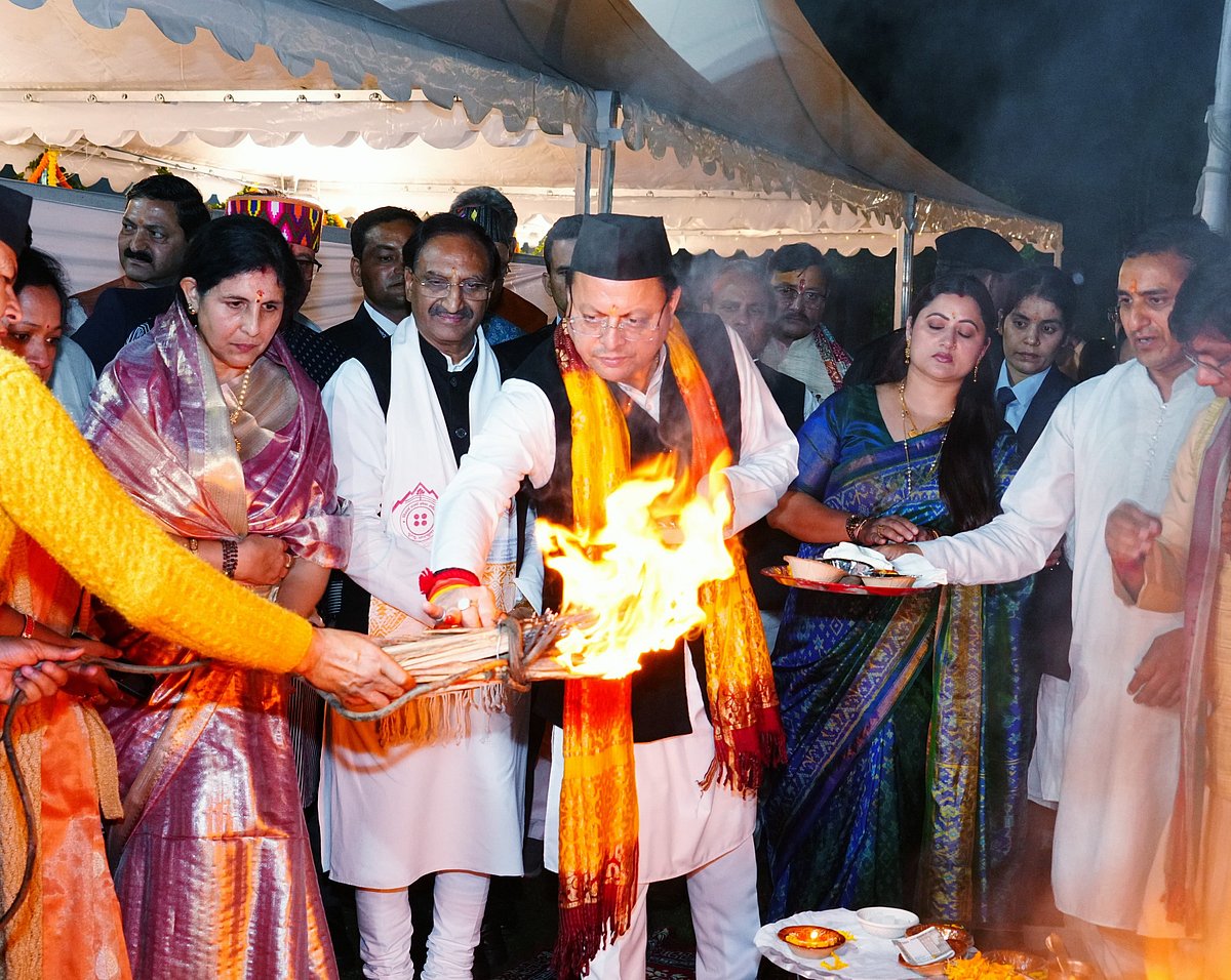 CM Pushkar Singh Dhami kicks off Boodhi Diwali in Uttarakhand CM Pushkar Singh Dhami kicks off Boodhi Diwali in Uttarakhand