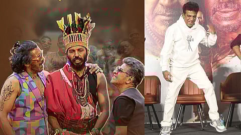 Shivarajkumar, Upendra and Raj B Shetty bring trademark dance style to 'Afro Tapang'