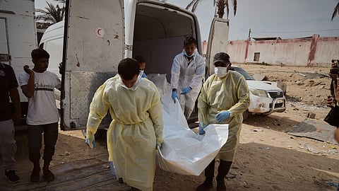 Israel hands over bodies of 45 Palestinians after Hamas returns remains of three soldiers