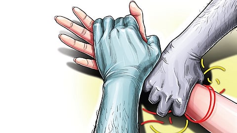 The accused is yet to be arrested.