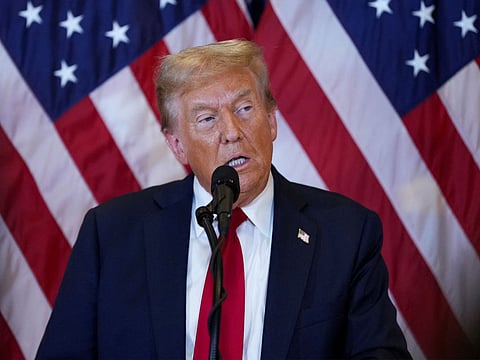 US President Donald Trump