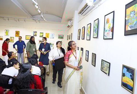 An exhibition by the children, for the children