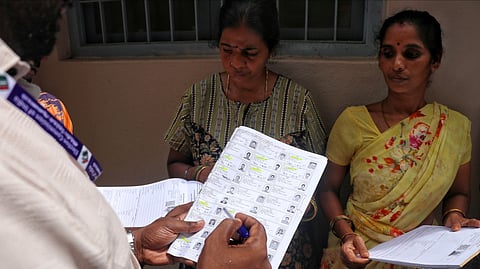 The Election Commission of India (ECI) began the enumeration phase of the Special Intensive Revision (SIR) exercise at Vaithikuppam in Puducherry on Tuesday. with election officials going door-to-door to conduct voter registration. 