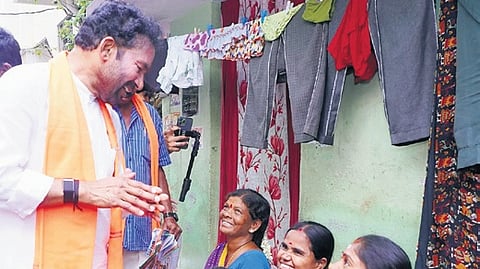 Stop throwing challenges, focus on fulfilling poll promises: Union Minister Kishan to Telangana CM