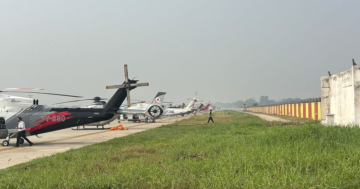 VIP inflow floods Patna airport in election season, private jets cost ₹6 lakh per flying hour