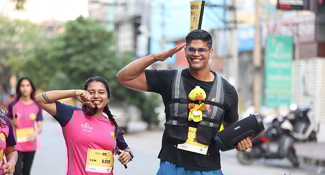 Sidharth Yadav (right)