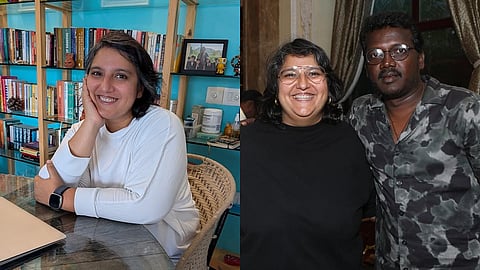 Bison producer Aditi Anand (L), Aditi with Mari Selvaraj's personal touch