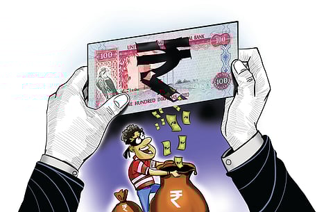 Cops bundle up conman and his string of fake notes