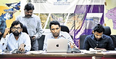 A review meeting held by NTR Collector G Lakshmisha and Krishna collector DK Balaji