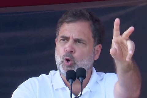 At Bihar rallies, Congress leader claims BJP leaders voted twice, linking it to his wider charge of ‘vote chori’ in Haryana and other states.