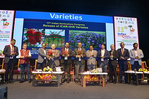 The Congress was held at University of Agricultural Sciences (UAS), Gandhi Krishi Vigyana Kendra (GKVK), Bengaluru.