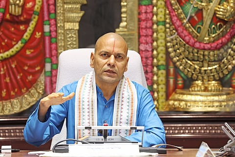 Tirumala Tirupati Devasthanams (TTD) Executive Officer (EO) Anil Kumar Singhal.